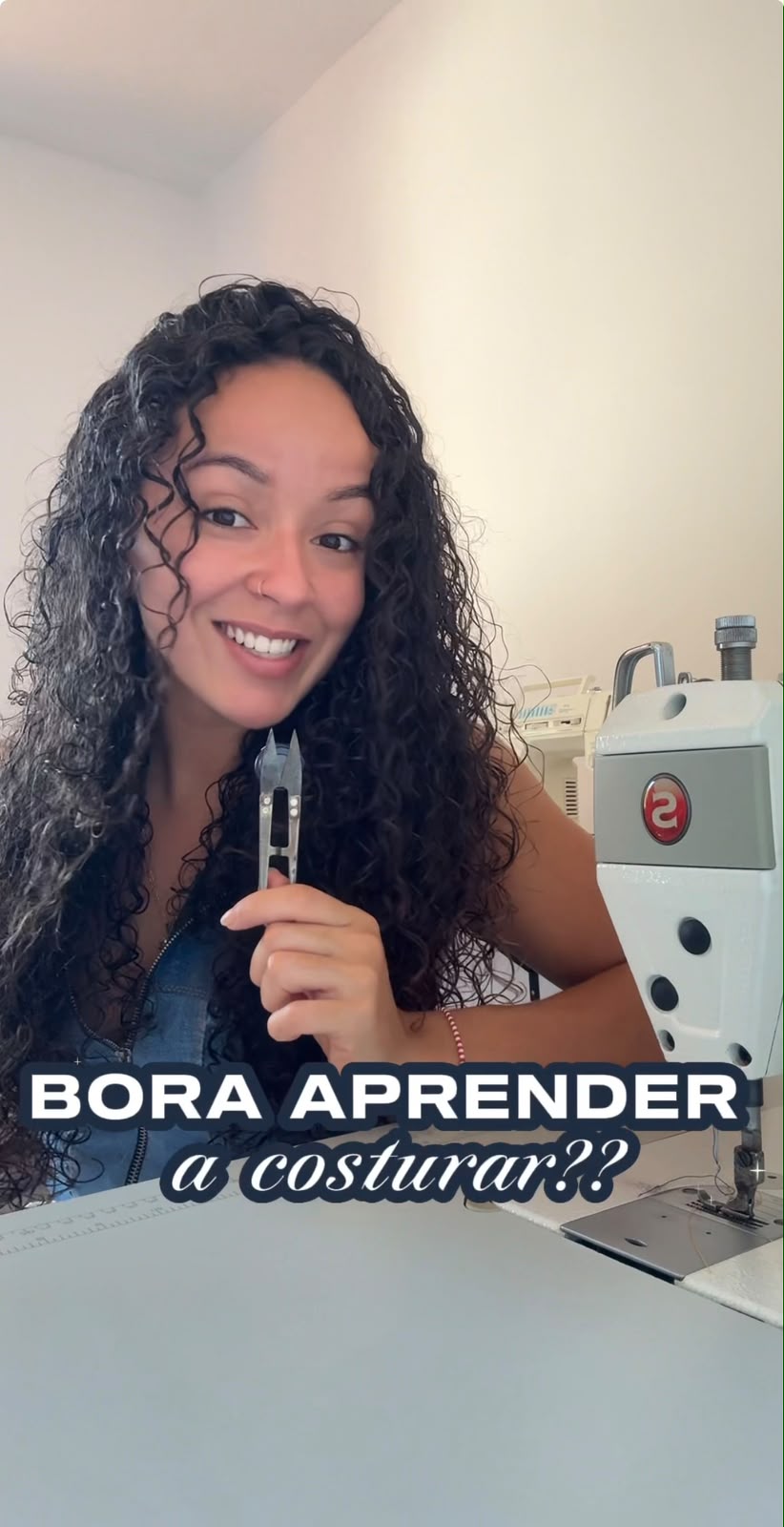 BORA APRENDER a costurar?